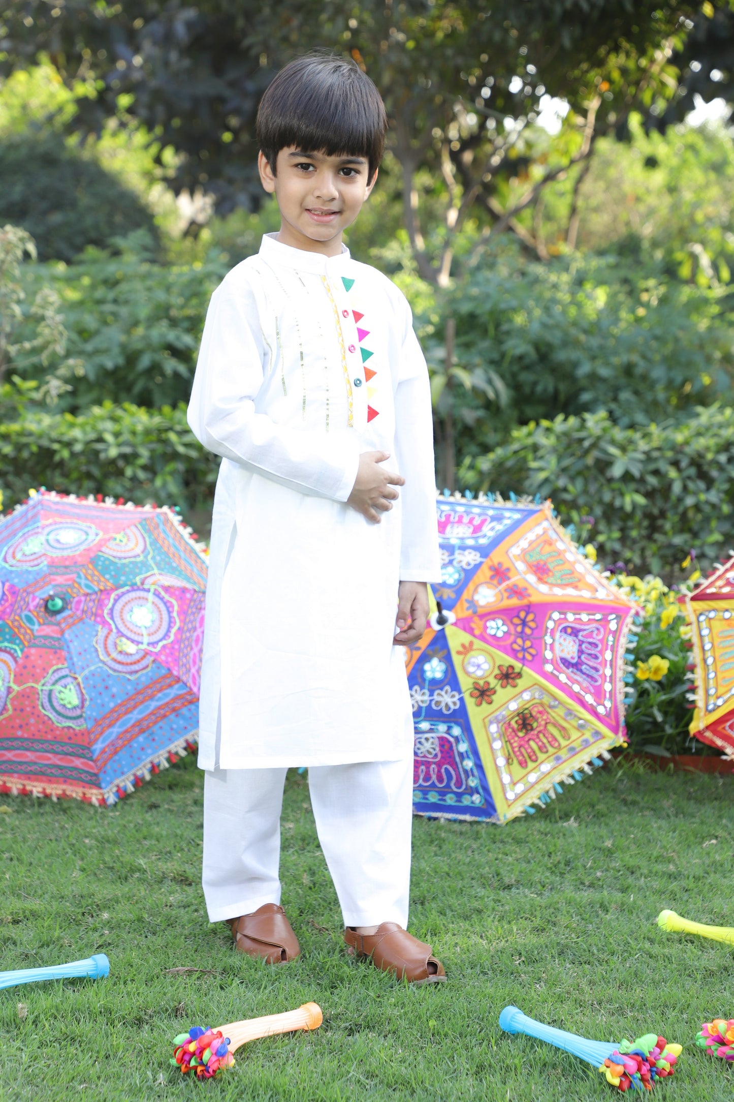 Boys Pure Cotton Kurta Set